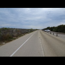 Radweg entlang der Düne